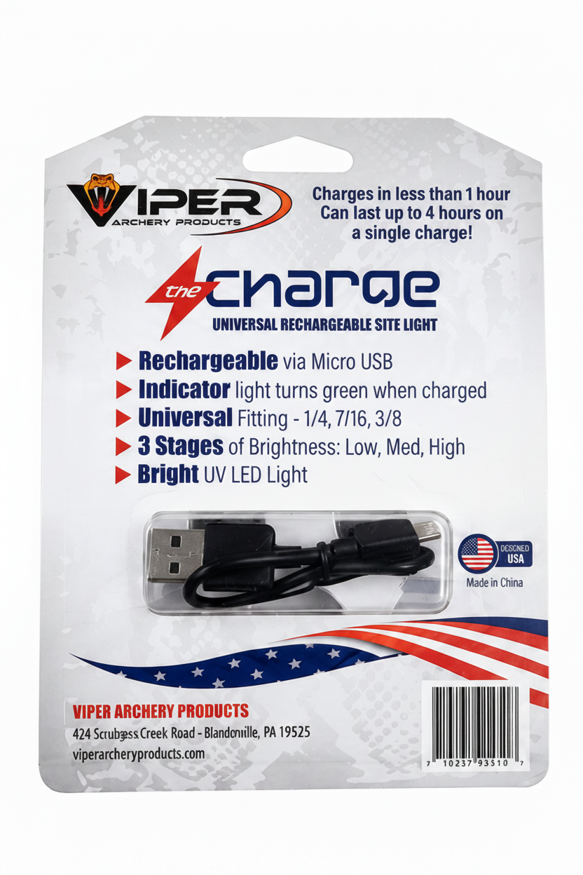 The Charge – Universal Rechargeable Sight Light