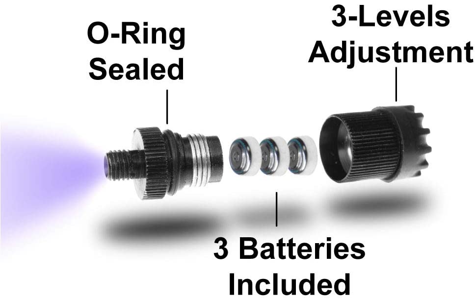 VIPER Archery 3-Stage Universal Sight Light for Compound Hunting Bow-5