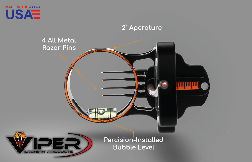 Viper Venom bow sight straight view